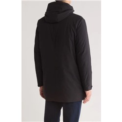 Hooded Water Resistant Stadium Jacket