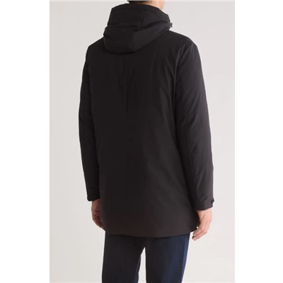 Hooded Water Resistant Stadium Jacket