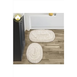 Alanur Home Trio Bukle & Cotton 2 Li Paspas Krem 505TRİ