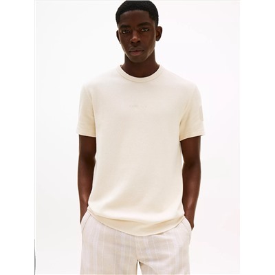 Tommy Jeans Waffle Knit Logo T-Shirt