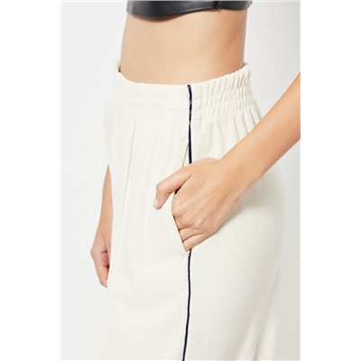 Pantalón de terciopelo - Beige