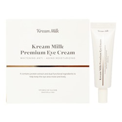 Kream Milk Premium Eye Cream Питательный крем для кожи вокруг глаз с экстрактом молочного протеина 5*30мл