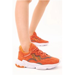 Tonny Black Oranj Unisex Sneaker TB248-0