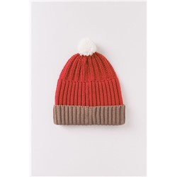 Gorro tipo beanie rojo