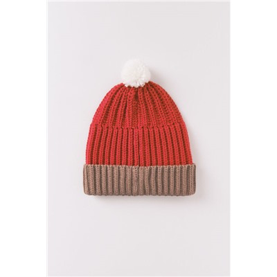 Gorro tipo beanie rojo