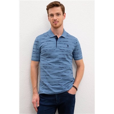 U.S. Polo Assn. Mavı Erkek T-Shirt G081GL011.000.971164