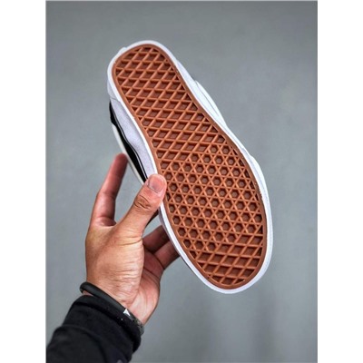 Утепленные кроссовки Van*s Vans official Knu Skool классические черно-белые плюс бархат