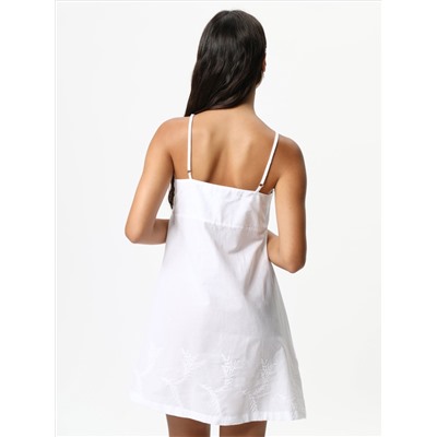 EMBROIDERED PYJAMA NIGHTDRESS