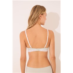 GORGEOUS Sujetador push up algodón relleno aro verde