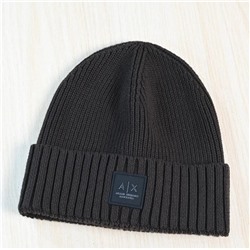 Зимняя теплая вязаная шапка EMPORIO ARMAN*I