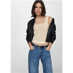 Top crochet tirantes
