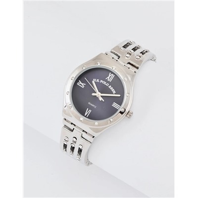 LADIES SILVER ANALOG BRACELET WATCH