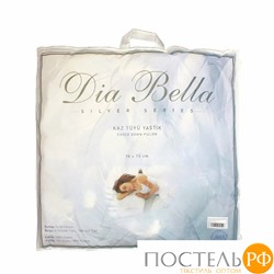 PL-011-М Подушка Diabella 70*70 (гусинное перо 85% и пух 15%) SILVER