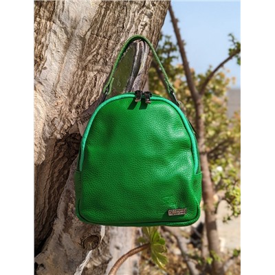 ZAPATOS · 2364-flores-verde+AB.Z · Pelle · mochila NAPA (630) verde