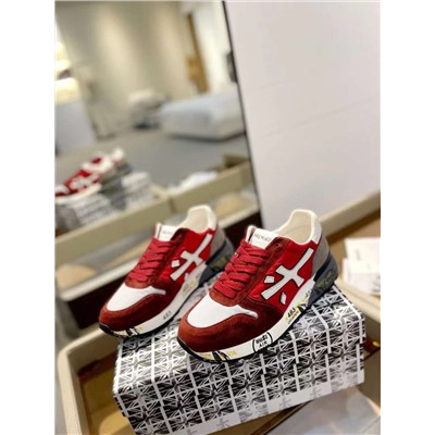 Какие красивые 😍  Premiat*a Lander Trainers 1:1 Натуральная замша/кожа, оригинальная ткань, суперлегкая и комфортная подошва