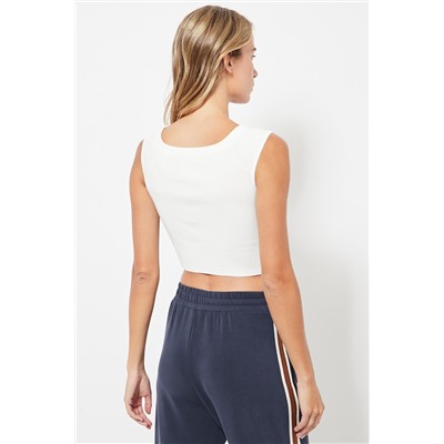 Top crop - Blanco