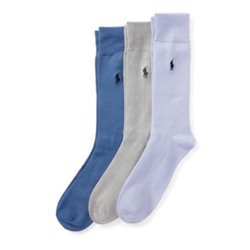 POLO RALPH LAUREN Supersoft Trouser Sock 3-Pack