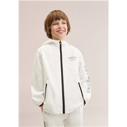 Chaqueta cortavientos estampada -  Niño | MANGO OUTLET España