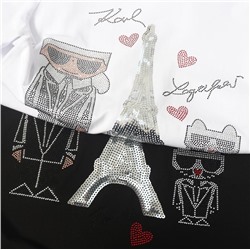 Женская футболка с короткими рукавами KARL LAGERFEL*D ОРИГИНАЛ!