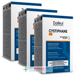 Bailleul Cystiphane Fort - Cheveux & Ongles - LOT de 3x120 ComprimésLot  × 3