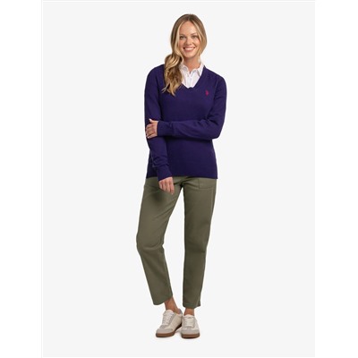 SOFT TOUCH V-NECK SWEATER