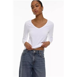 Basic V-neck T-shirt