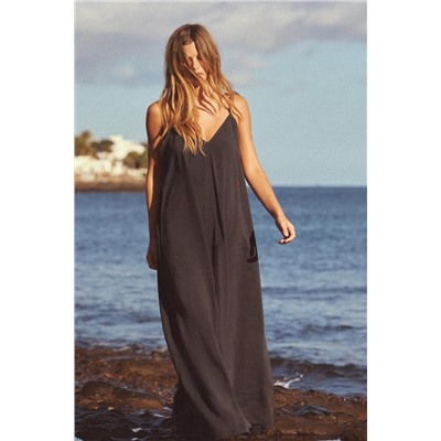 VESTIDO MIDI FLUIDO