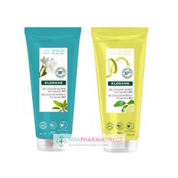 Klorane Cupuaçu Gel Douche Nutritif Eau de Tiaré + Gel Douche Nutritif Zeste d'Agrumes 2x200mlLot  × 2