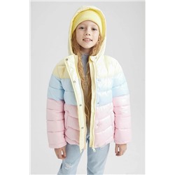 Defacto Kız Çocuk Kapüşonlu Mont Z0446A623SP