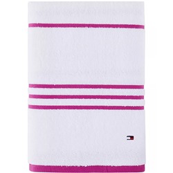 Tommy Hilfiger Home Modern American Stripe Cotton Bath Towel, 30" x 54"
