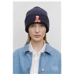 Шапка унисекс из смесовой шерсти MARITH*E ERANCOI*S GIRBAU*D с вышивкой, экспорт