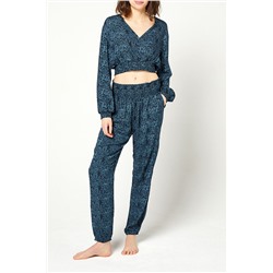 Crop top Sailor Azul marino