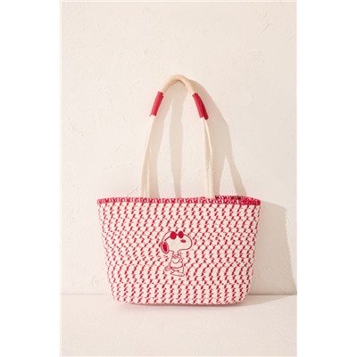 Bolso mediano shoper Snoopy