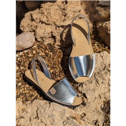 AB. Zapatos 3204 plat+Pelle CANDELA plata АКЦИЯ