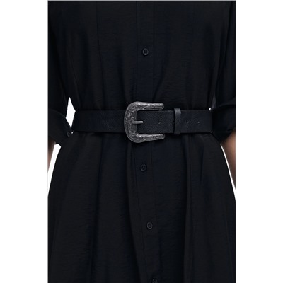 Vestido camisero cinturón