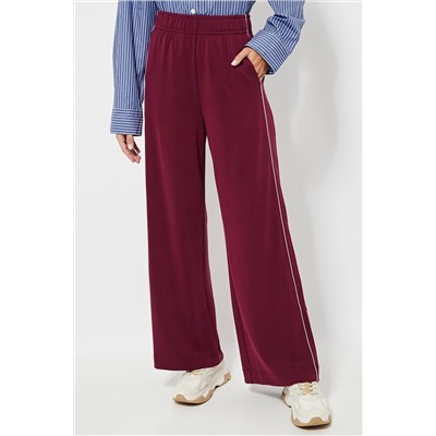 Pantalón wide leg - Burdeos