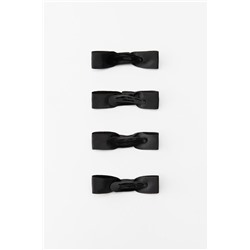 PACK OF HAIR CLIPS WITH BOW
