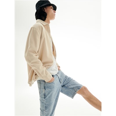 Shorts im Regular-Fit aus Denim