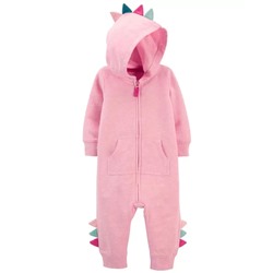 Dinosaur Zip-Up Jumpsuit