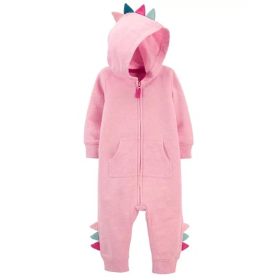 Dinosaur Zip-Up Jumpsuit