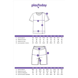 Комплект (Футболка+Шорты) PLAYTODAY, 1121644
