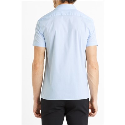 Camisa slim fit - Azul