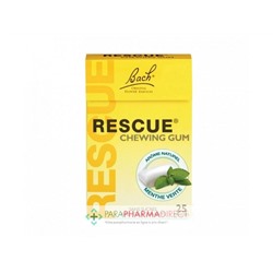 Fleurs de Bach Rescue Chewing Gum Arôme Menthe Verte 25 Dragées