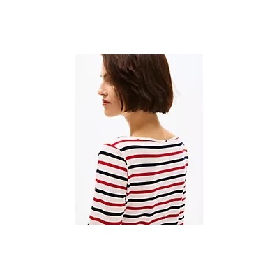 Stripe Boatneck T-Shirt