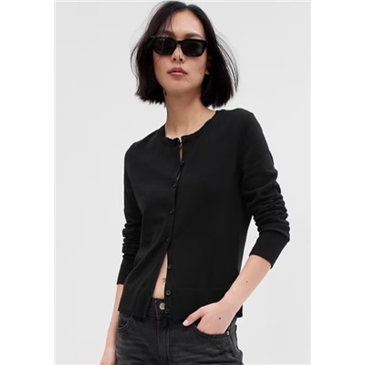 Crewneck Cardigan