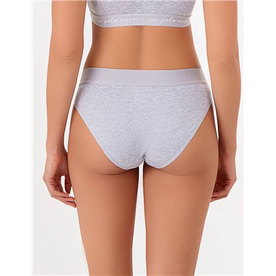 5PK COTTON HI-CUT BIKINIS