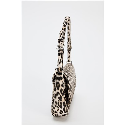 ANIMAL PRINT SHOULDER BAG