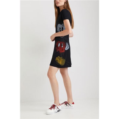 Vestido camisetero Mickey Mouse