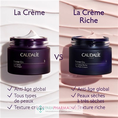 Caudalie Premier Cru - La Crème Riche 50ml