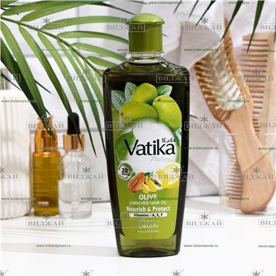 Масло для волос Dabur Vatika OLIVE обогащенное оливой